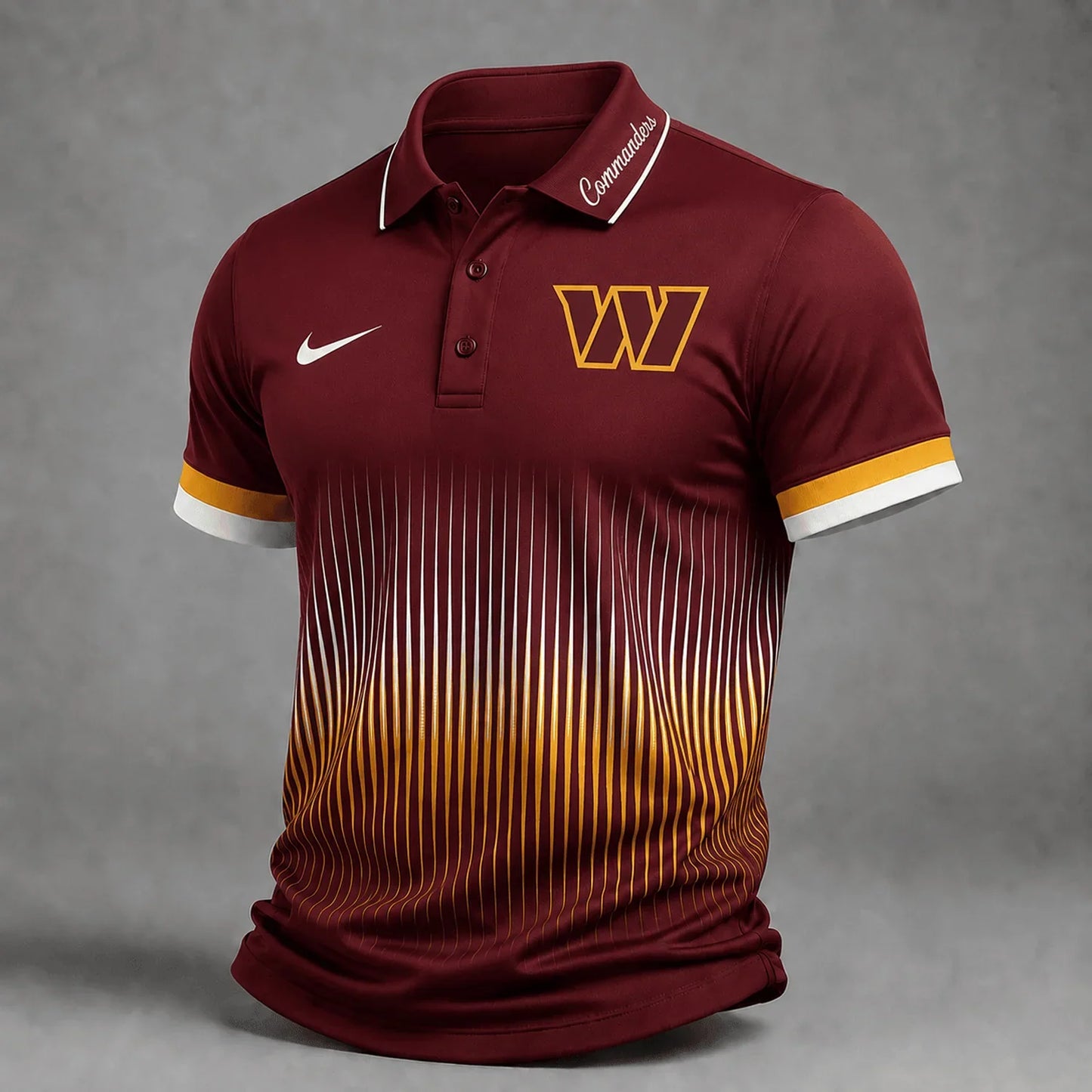 [SPECIAL OFFER] NEW CUSTOMIZED NFL12 WTC WASHINGTON COMMANDERS POLO SHIRT