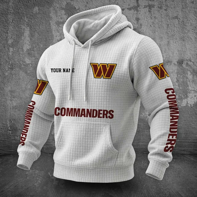 [SPECIAL OFFER] NEW CUSTOMIZED NFL12 WTC WASHINGTON COMMANDERS UNISEX HOODED SWEATSHIRT