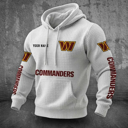[SPECIAL OFFER] NEW CUSTOMIZED NFL12 WTC WASHINGTON COMMANDERS UNISEX HOODED SWEATSHIRT