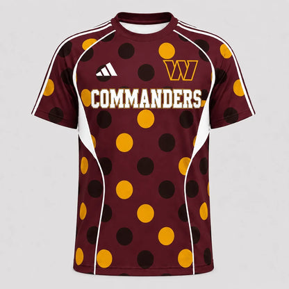 [SPECIAL OFFER] NEW CUSTOMIZED NFL12 WTC WASHINGTON COMMANDERS RAGLAN TEE