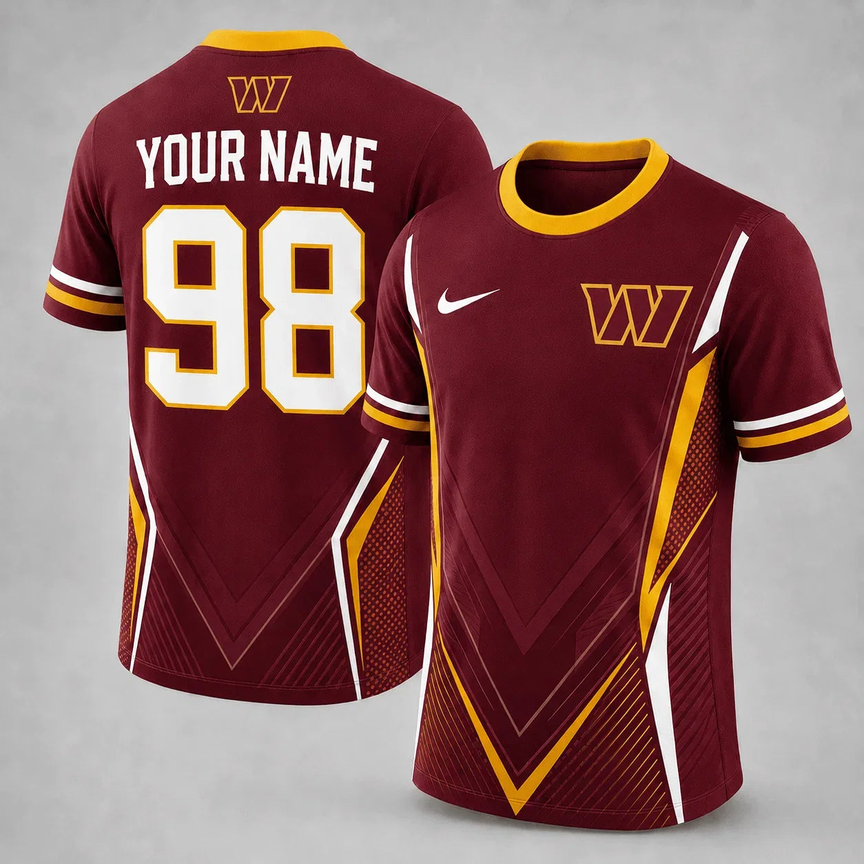[SPECIAL OFFER] NEW CUSTOMIZED NFL12 WTC WASHINGTON COMMANDERS T-SHIRT, HOODIE & ZIP HOODIE