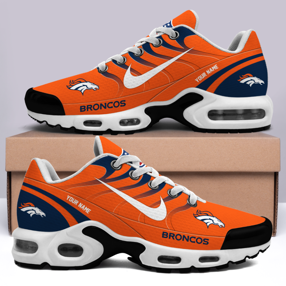 [SPECIAL OFFER] NEW CUSTOMIZED NFL13 DVB DENVER BRONCOS AIR MAX PLUS SNEAKERS