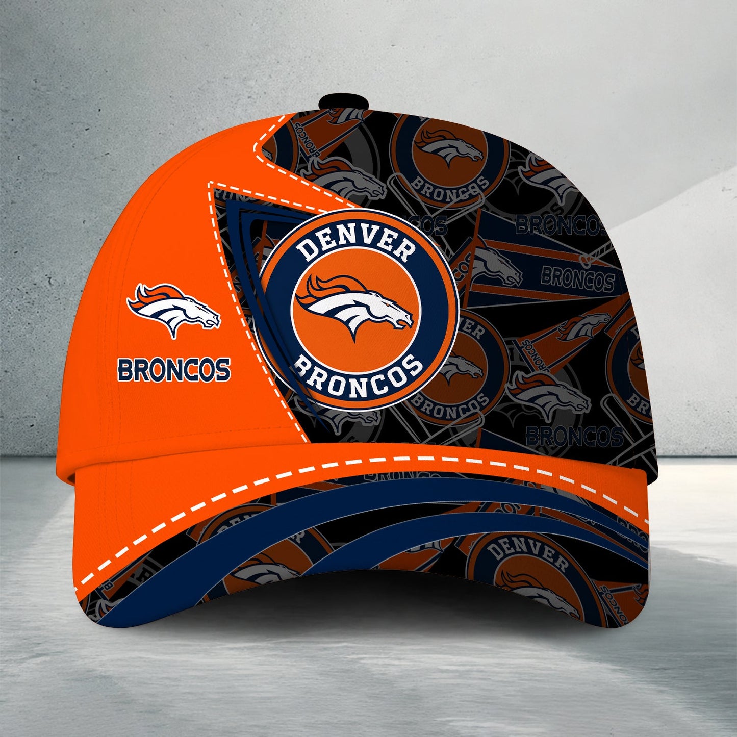 [SPECIAL OFFER] NEW CUSTOMIZED NFL13 DVB DENVER BRONCOS CLASSIC CAP