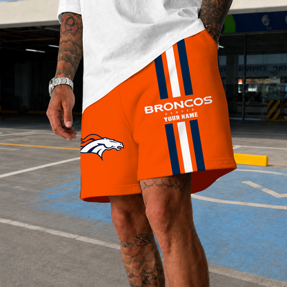 [SPECIAL OFFER] NEW CUSTOMIZED NFL13 DVB DENVER BRONCOS SHORT PANTS