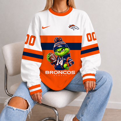 [SPECIAL OFFER] NEW CUSTOMIZED NFL13 DVB DENVER BRONCOS UNISEX SWEATSHIRT