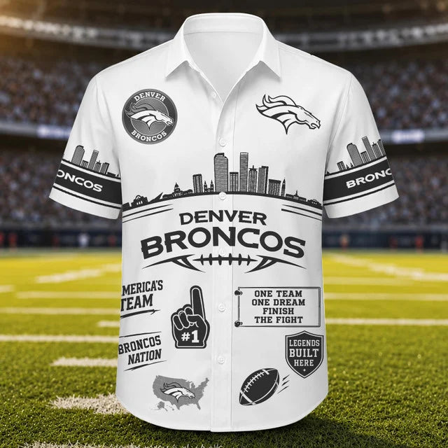 [SPECIAL OFFER] NEW CUSTOMIZED NFL13 DVB DENVER BRONCOS UNISEX HAWAIIAN SHIRT