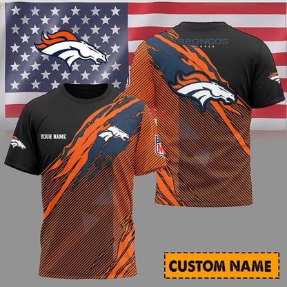 [SPECIAL OFFER] NEW CUSTOMIZED NFL13 DVB DENVER BRONCOS UNISEX T-SHIRT & POLO