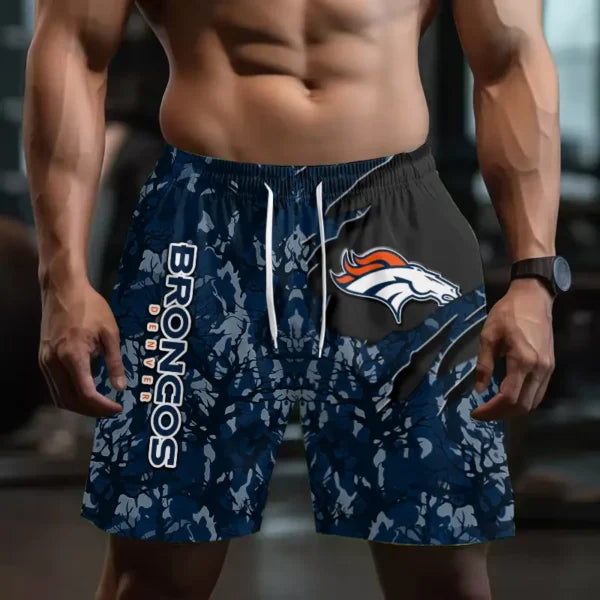 [SPECIAL OFFER] NEW CUSTOMIZED NFL13 DVB DENVER BRONCOS SHORT PANTS