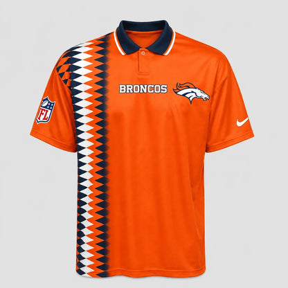 [SPECIAL OFFER] NEW CUSTOMIZED NFL13 DVB DENVER BRONCOS POLO SHIRT