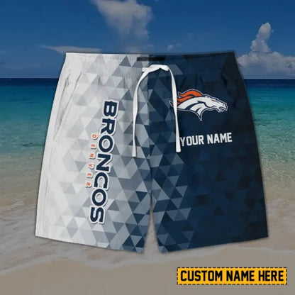 [SPECIAL OFFER] NEW CUSTOMIZED NFL13 DVB DENVER BRONCOS SHORT PANTS