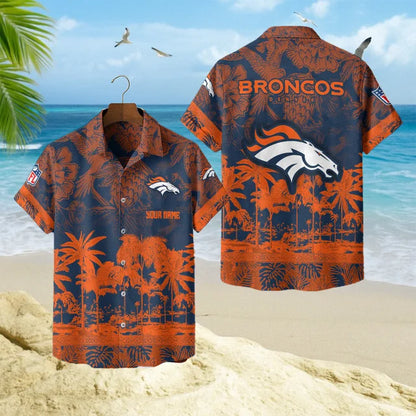 [SPECIAL OFFER] NEW CUSTOMIZED NFL13 DVB DENVER BRONCOS UNISEX HAWAIIAN SHIRT