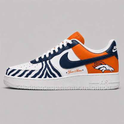 [SPECIAL OFFER] NEW CUSTOMIZED NFL13 DVB DENVER BRONCOS AF1 SHOES