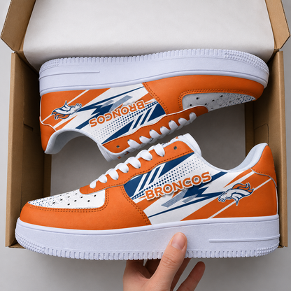 [SPECIAL OFFER] NEW CUSTOMIZED NFL13 DVB DENVER BRONCOS AF1 SNEAKERS