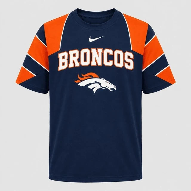 [SPECIAL OFFER] NEW CUSTOMIZED NFL13 DVB DENVER BRONCOS RAGLAN TEE
