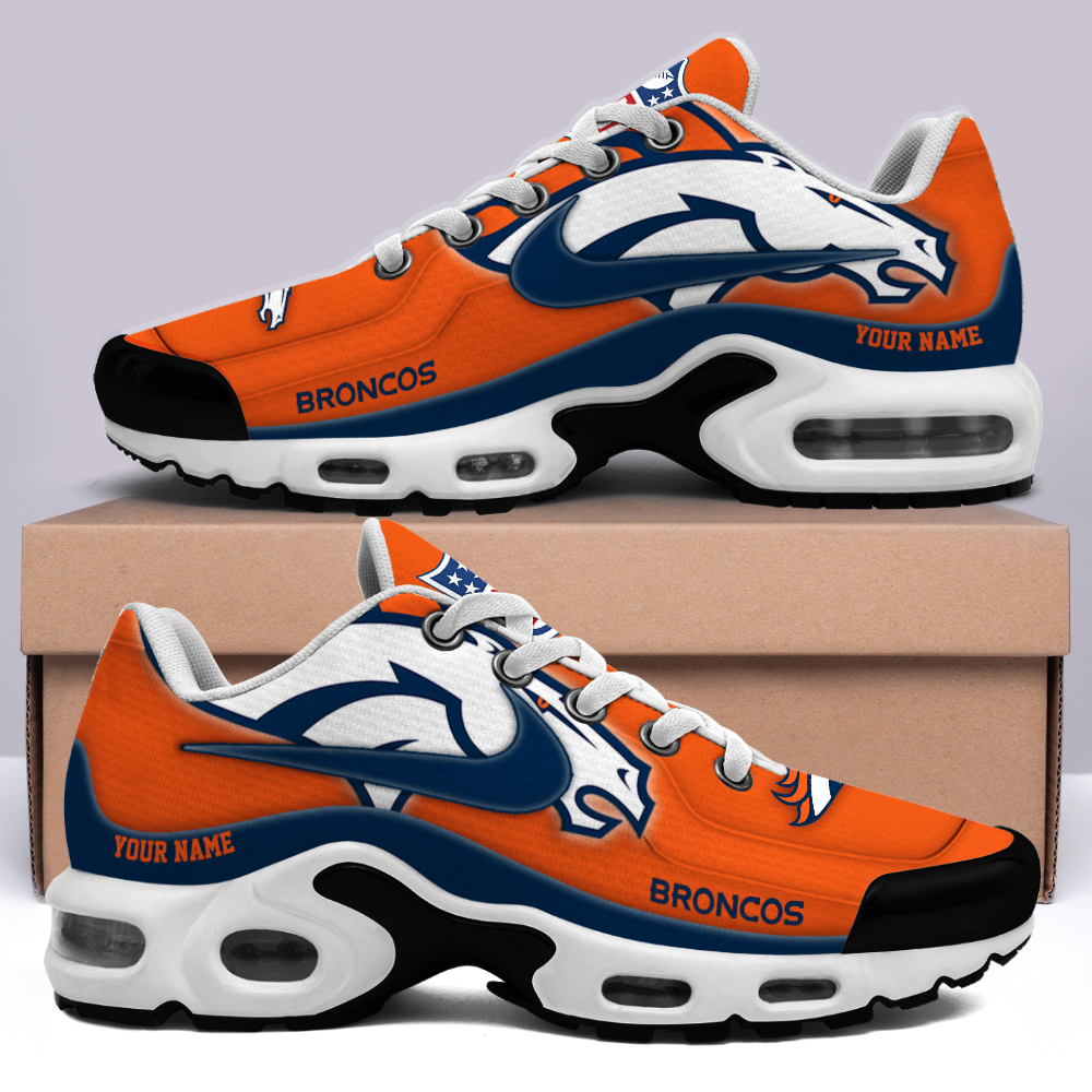 [SPECIAL OFFER] NEW CUSTOMIZED NFL13 DVB DENVER BRONCOS AIR MAX PLUS SNEAKERS