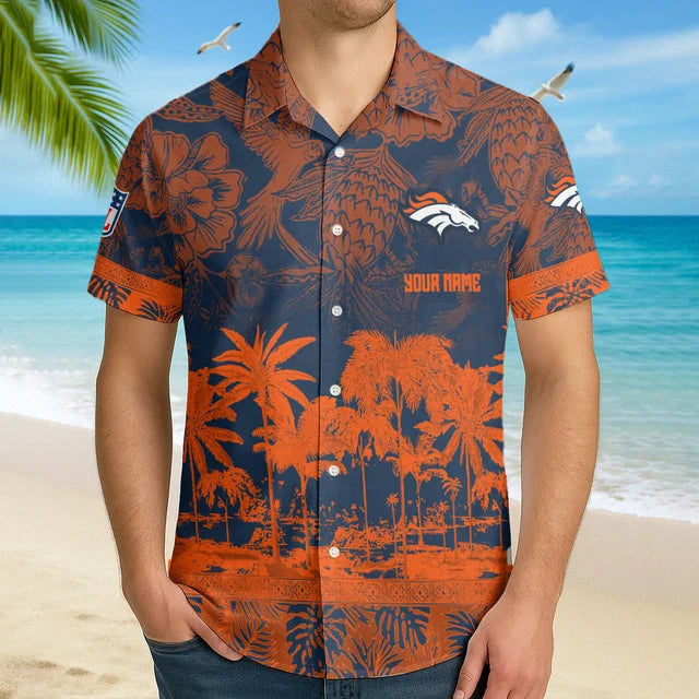 [SPECIAL OFFER] NEW CUSTOMIZED NFL13 DVB DENVER BRONCOS UNISEX HAWAIIAN SHIRT