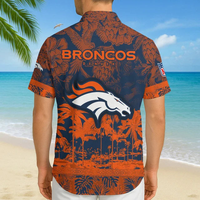 [SPECIAL OFFER] NEW CUSTOMIZED NFL13 DVB DENVER BRONCOS UNISEX HAWAIIAN SHIRT