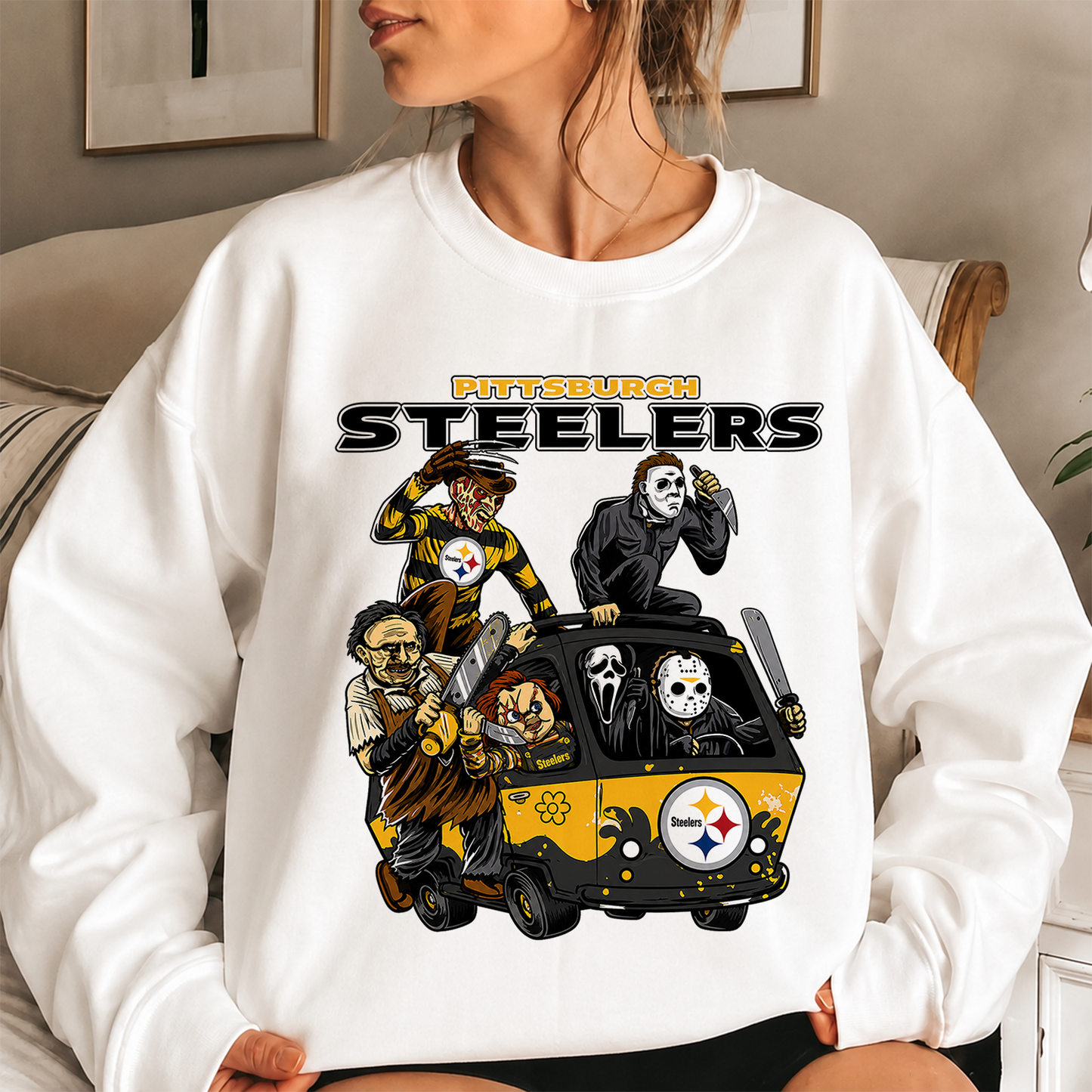 [SPECIAL OFFER] NEW CUSTOMIZED NFL14 PSB PITTSBURGH STEELERS UNISEX SWEATSHIRT