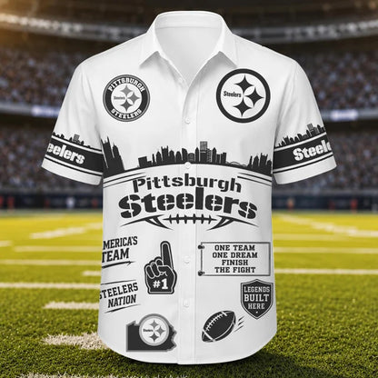 [SPECIAL OFFER] NEW CUSTOMIZED NFL14 PSB PITTSBURGH STEELERS UNISEX HAWAIIAN SHIRT