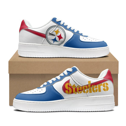 [SPECIAL OFFER] NEW CUSTOMIZED NFL14 PSB PITTSBURGH STEELERS AF1 SHOES