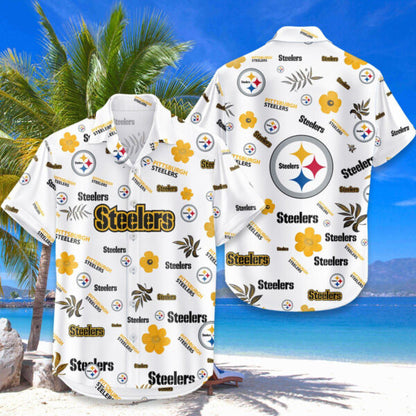 [SPECIAL OFFER] NEW CUSTOMIZED NFL14 PSB PITTSBURGH STEELERS UNISEX HAWAIIAN SHIRT