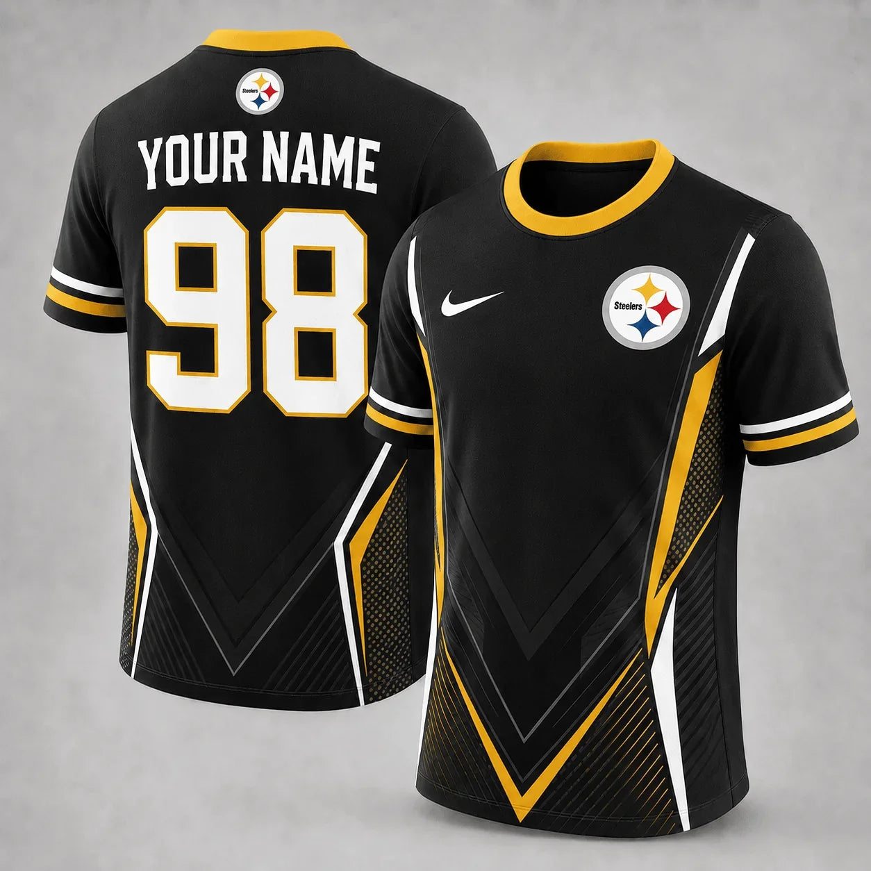 [SPECIAL OFFER] NEW CUSTOMIZED NFL14 PSB PITTSBURGH STEELERS T-SHIRT, HOODIE & ZIP HOODIE