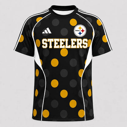 [SPECIAL OFFER] NEW CUSTOMIZED NFL14 PSB PITTSBURGH STEELERS RAGLAN TEE