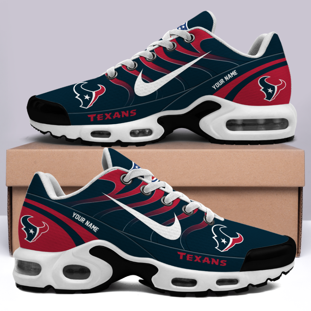 [SPECIAL OFFER] NEW CUSTOMIZED NFL15 HTT HOUSTON TEXANS AIR MAX PLUS SNEAKERS