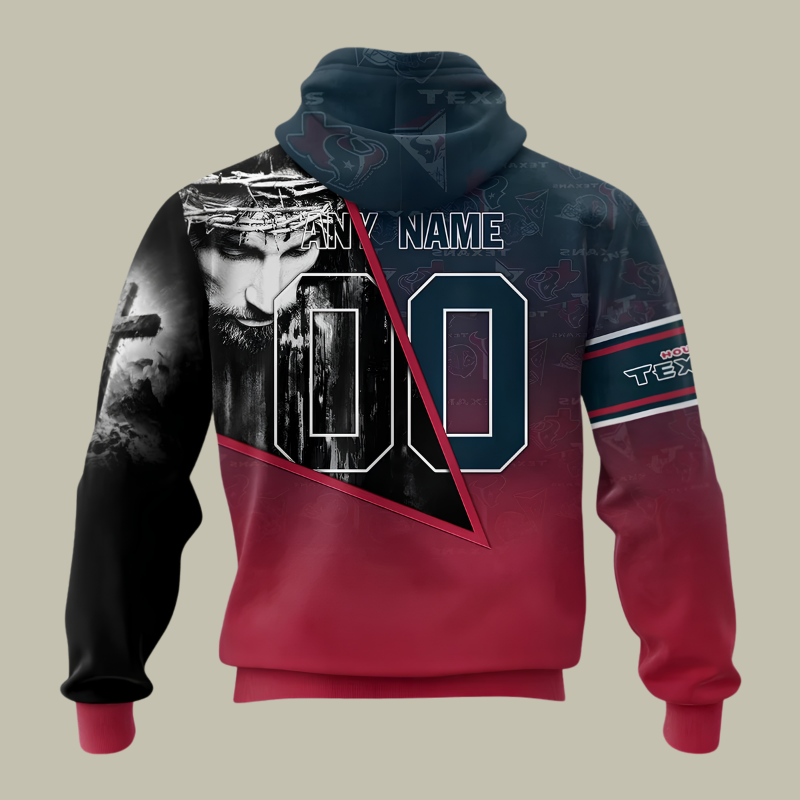 [SPECIAL OFFER] NEW CUSTOMIZED NFL15 HTT HOUSTON TEXANS GOD'S BLESSING T-SHIRT, HOODIE & ZIP HOODIE
