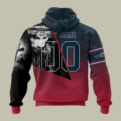 [SPECIAL OFFER] NEW CUSTOMIZED NFL15 HTT HOUSTON TEXANS GOD'S BLESSING T-SHIRT, HOODIE & ZIP HOODIE
