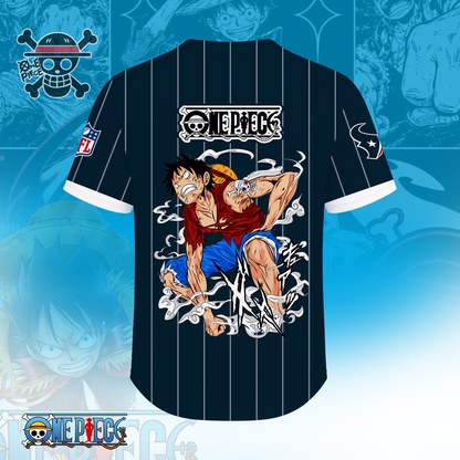 [SPECIAL OFFER] NEW CUSTOMIZED NFL15 HTT HOUSTON TEXANS BASEBALL JERSEY