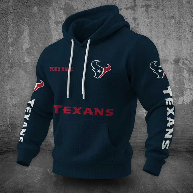 [SPECIAL OFFER] NEW CUSTOMIZED NFL15 HTT HOUSTON TEXANS UNISEX HOODED SWEATSHIRT