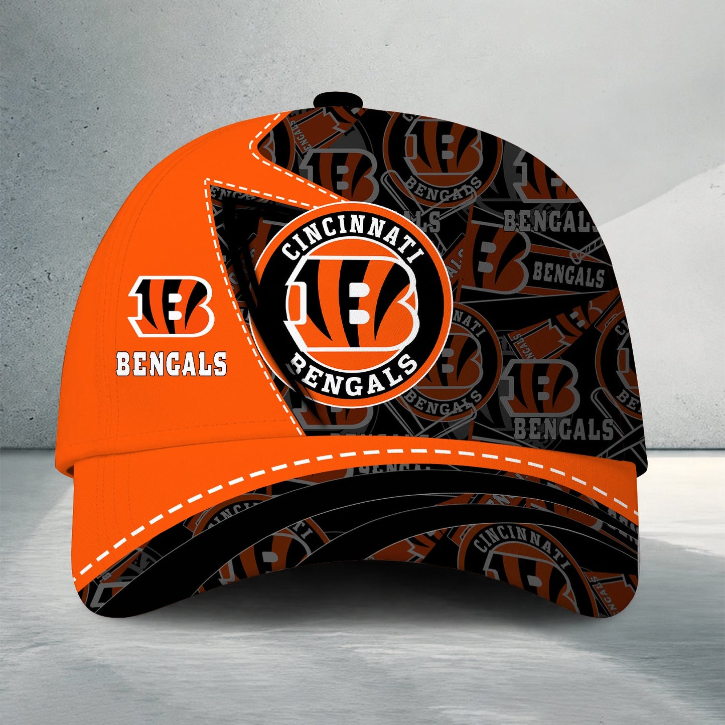 [SPECIAL OFFER] NEW CUSTOMIZED NFL16 CCB CINCINNATI BENGALS CLASSIC CAP