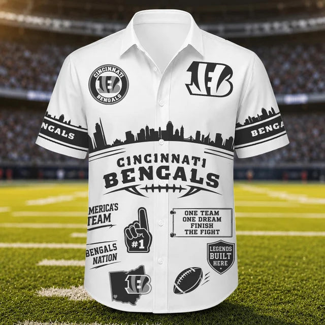 [SPECIAL OFFER] NEW CUSTOMIZED NFL16 CCB CINCINNATI BENGALS UNISEX HAWAIIAN SHIRT