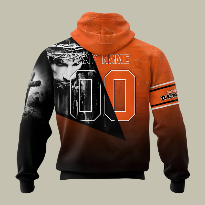 [SPECIAL OFFER] NEW CUSTOMIZED NFL16 CCB CINCINNATI BENGALS GOD'S BLESSING T-SHIRT, HOODIE & ZIP HOODIE