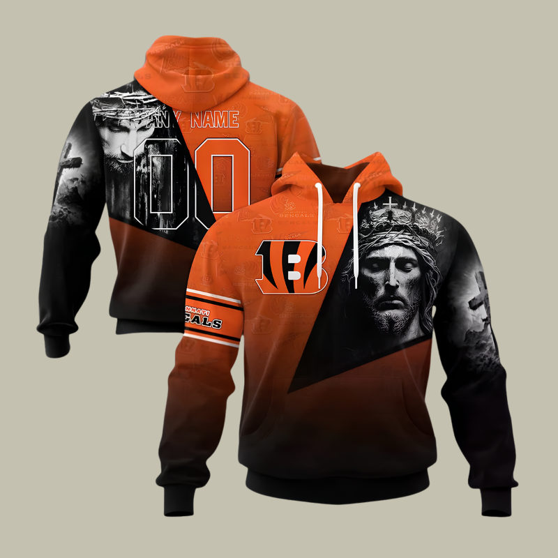 [SPECIAL OFFER] NEW CUSTOMIZED NFL16 CCB CINCINNATI BENGALS GOD'S BLESSING T-SHIRT, HOODIE & ZIP HOODIE