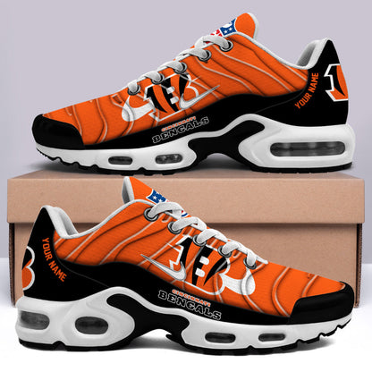 [SPECIAL OFFER] NEW CUSTOMIZED NFL16 CCB CINCINNATI BENGALS AIR MAX PLUS SNEAKERS