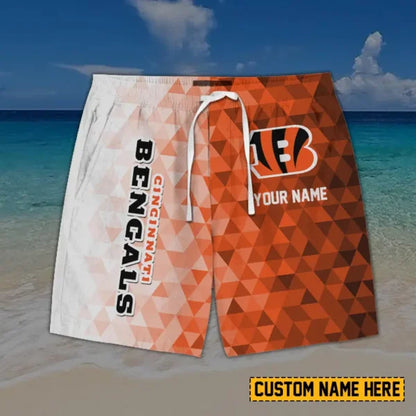 [SPECIAL OFFER] NEW CUSTOMIZED NFL16 CCB CINCINNATI BENGALS SHORT PANTS