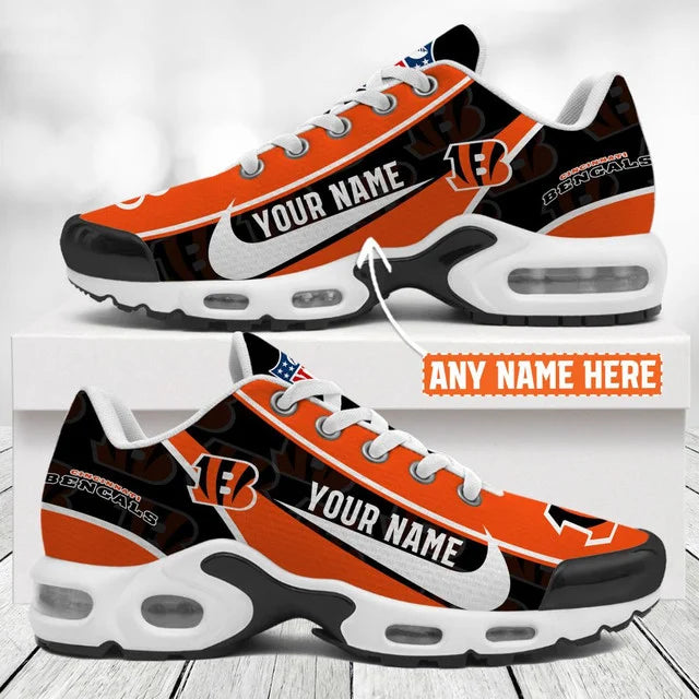 [SPECIAL OFFER] NEW CUSTOMIZED NFL16 CCB CINCINNATI BENGALS AIR MAX PLUS SNEAKERS