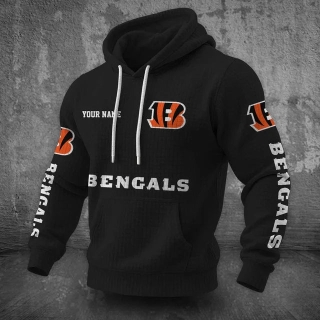 [SPECIAL OFFER] NEW CUSTOMIZED NFL16 CCB CINCINNATI BENGALS UNISEX HOODED SWEATSHIRT