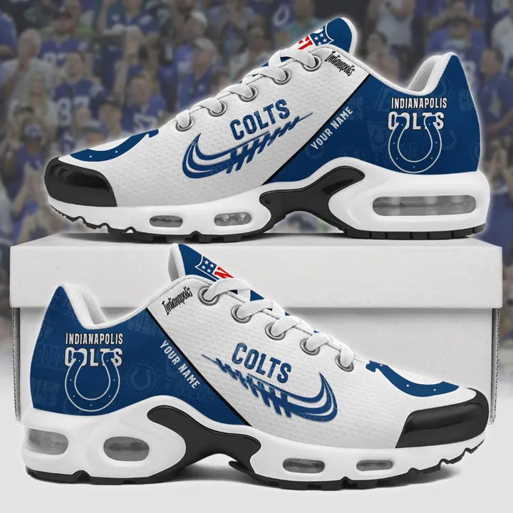 [SPECIAL OFFER] NEW CUSTOMIZED NFL17 IDC INDIANAPOLIS COLTS AIR MAX PLUS SNEAKERS