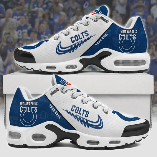 [SPECIAL OFFER] NEW CUSTOMIZED NFL17 IDC INDIANAPOLIS COLTS AIR MAX PLUS SNEAKERS