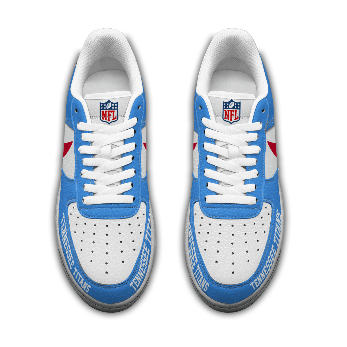 [SPECIAL OFFER] NEW CUSTOMIZED NFL31 TST TENNESSEE TITANS AF1 SNEAKERS