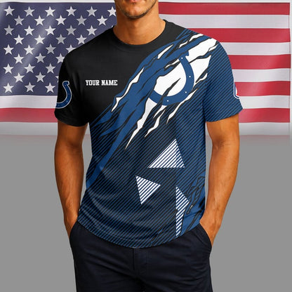 [SPECIAL OFFER] NEW CUSTOMIZED NFL17 IDC INDIANAPOLIS COLTS UNISEX T-SHIRT & POLO