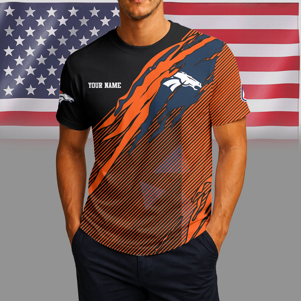 [SPECIAL OFFER] NEW CUSTOMIZED NFL13 DVB DENVER BRONCOS UNISEX T-SHIRT & POLO