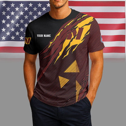 [SPECIAL OFFER] NEW CUSTOMIZED NFL12 WTC WASHINGTON COMMANDERS UNISEX T-SHIRT & POLO