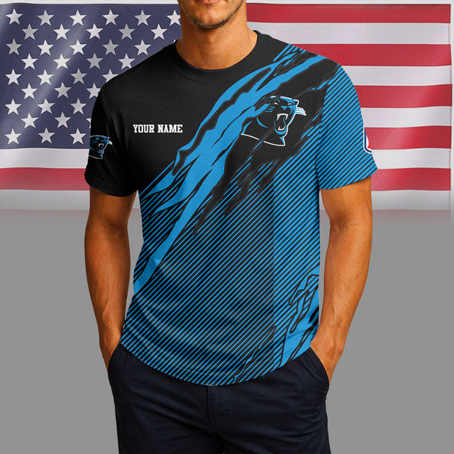 [SPECIAL OFFER] NEW CUSTOMIZED NFL23 CLP CAROLINA PANTHERS UNISEX T-SHIRT & POLO