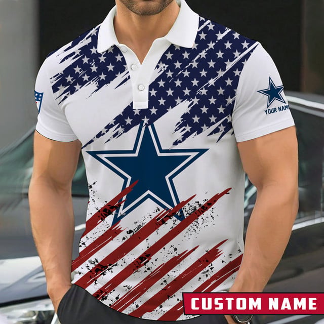 [SPECIAL OFFER] NEW CUSTOMIZED NFL21 DCB DALLAS COWBOYS POLO SHIRT