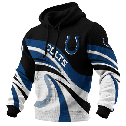 [SPECIAL OFFER] NEW CUSTOMIZED NFL17 IDC INDIANAPOLIS COLTS UNISEX HOODED SWEATSHIRT