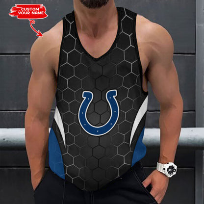 [SPECIAL OFFER] NEW CUSTOMIZED NFL17 IDC INDIANAPOLIS COLTS UNISEX TANK TOP